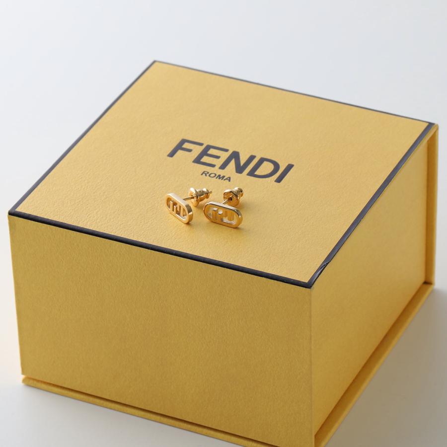 【FENDI】超美品★フェンディ ゴールドチャーム（箱あり） FENDI（フェンディ） 7Pチェーンチャーム付 キーリング/ キーホルダー