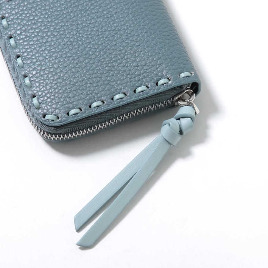 FENDI フェンディ ピーカーブ ウォレット アスファルトグレー長財布 FENDI（フェンディ） ラウンドファスナー長財布 PEEKABOO ピーカブー