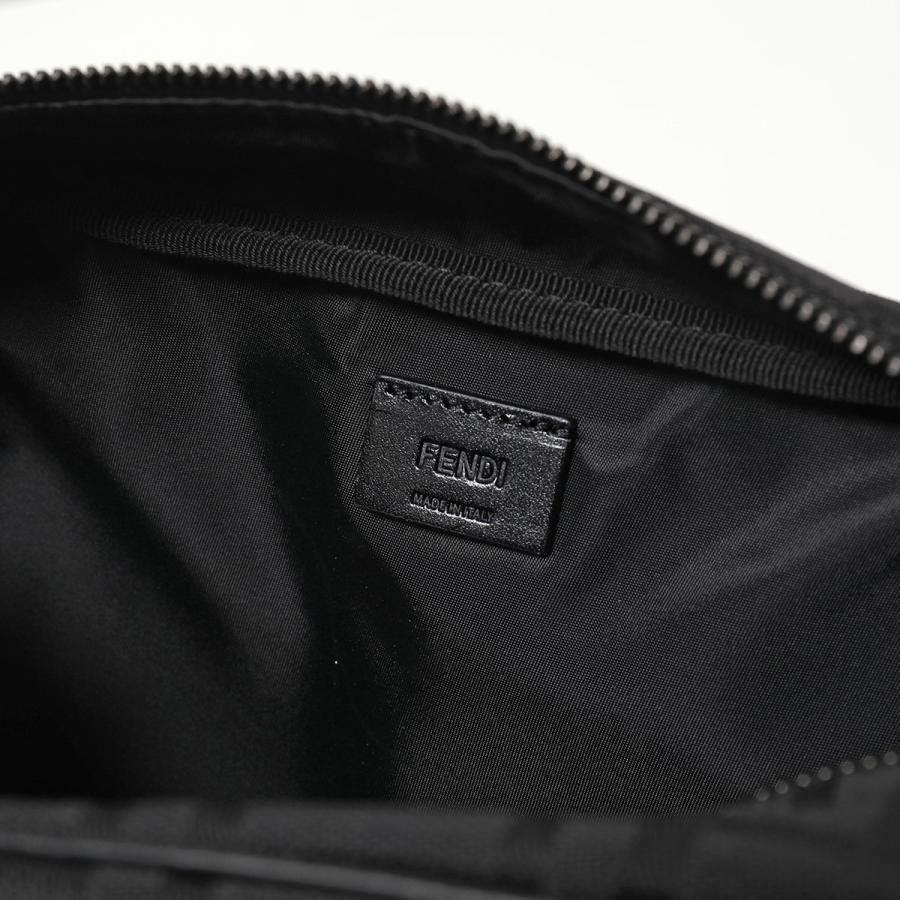 FENDI ブラックスエードパーティーバッグ FENDI フェンディ オリガミ FF ロゴ 2WAY 人気ミニ トートバッグ