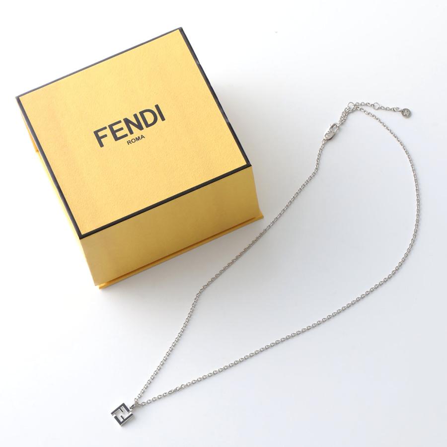 FENDI（フェンディ） ネックレス 7AK013 B09 メンズ FFロゴ ペンダント