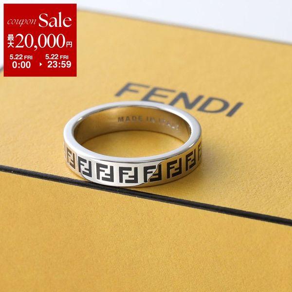 FENDI（フェンディ） リング 7AK016 B09 メンズ ブラス FF柄 ズッカ柄