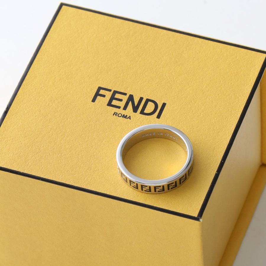 FENDI（フェンディ） リング 7AK016 B09 メンズ ブラス FF柄 ズッカ柄