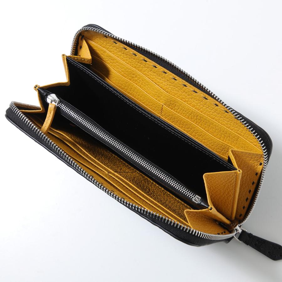 FENDI フェンディ ラウンドファスナー長財布 SELLERIA セレリア 7M0210 AW2F メンズ レザー  小銭入れあり カラー2色 7M0210AW2FF0R2Aの画像