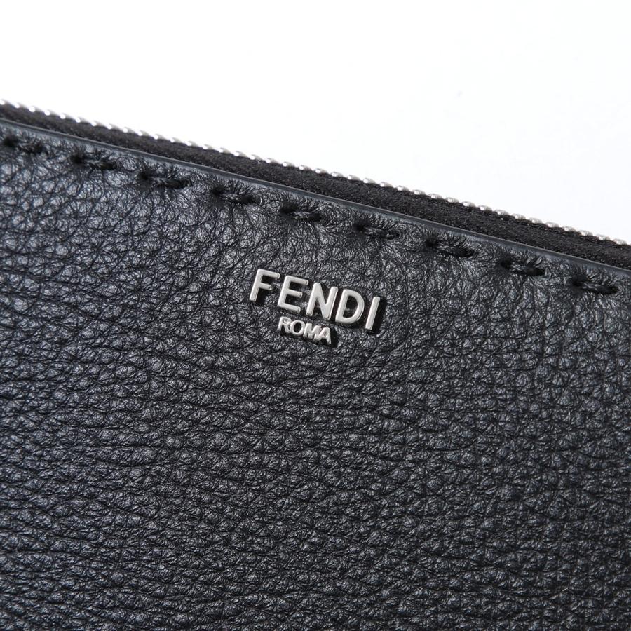 FENDI フェンディ ラウンドファスナー長財布 SELLERIA セレリア 7M0210 AW2F メンズ レザー  小銭入れあり カラー2色 7M0210AW2FF0R2Aの画像