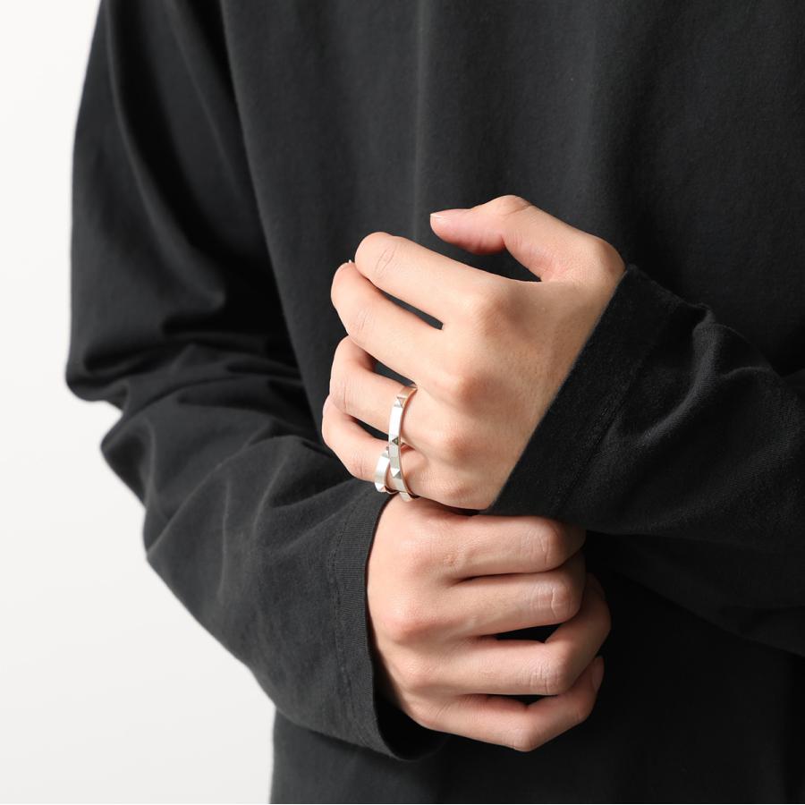 HERMES（エルメス） リング クルー ドゥ H ダブルフィンガー Clou d H