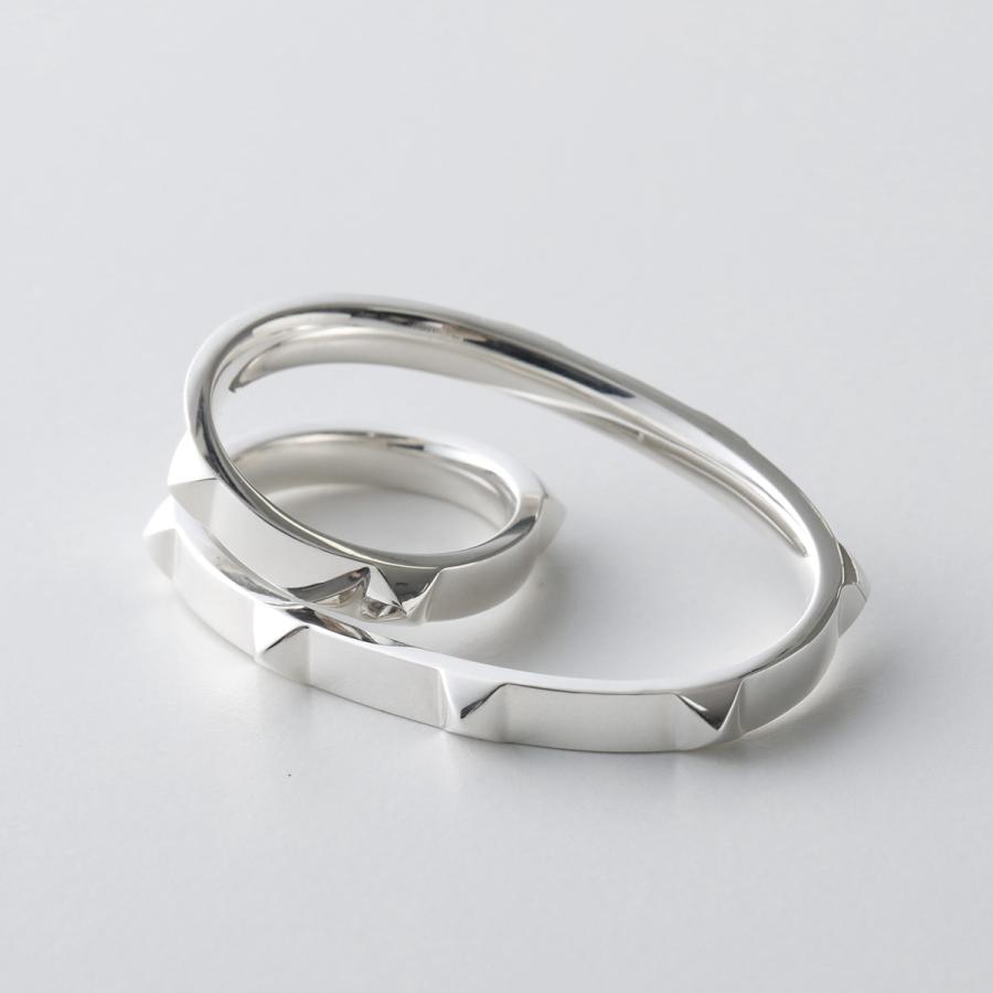 HERMES（エルメス） リング クルー ドゥ H ダブルフィンガー Clou d H
