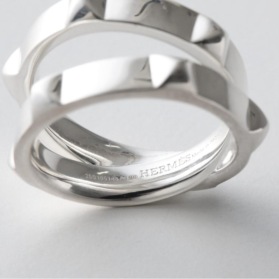 HERMES（エルメス） リング クルー ドゥ H ダブル Clou d H Double