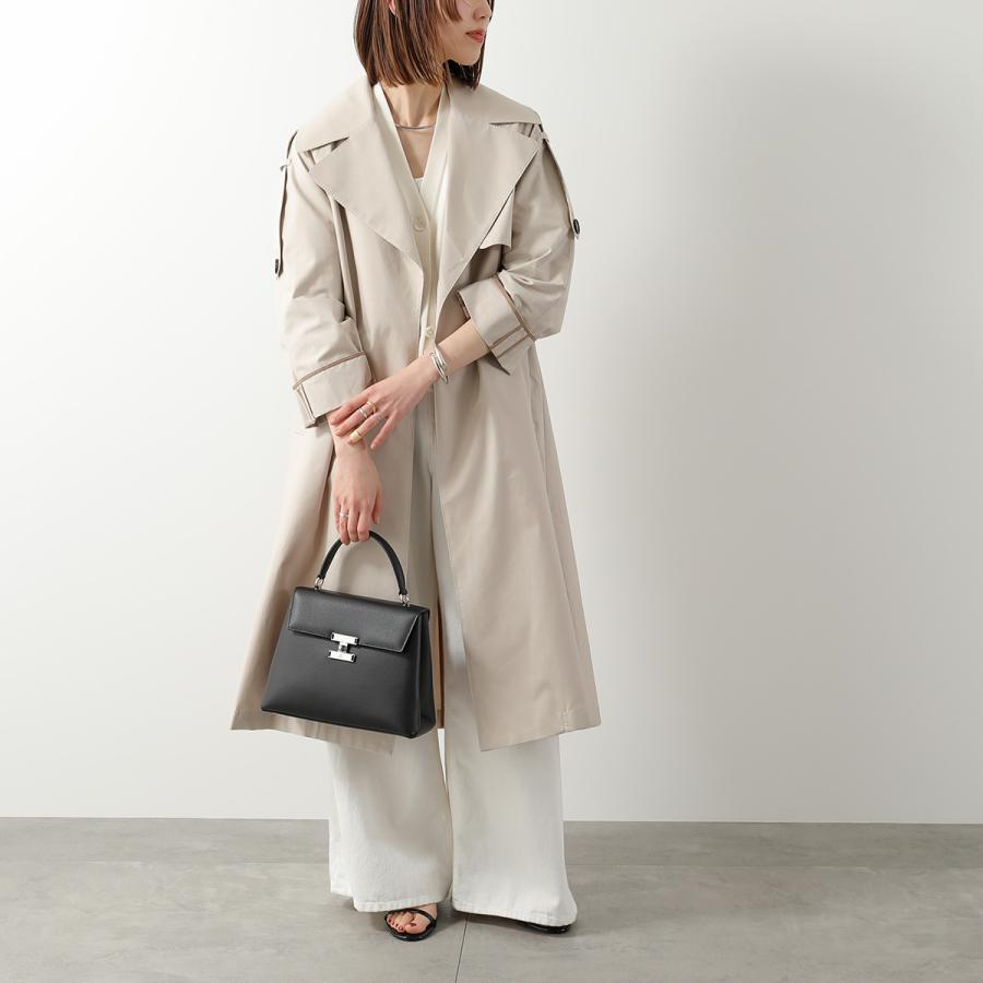 CARBOTTI カルボッティ ハンドバッグ NEW LADY ニューレディ 323 レディース パルメラートレザー ショルダーバッグ シルバー金具 ロゴ 鞄 カラー2色の画像