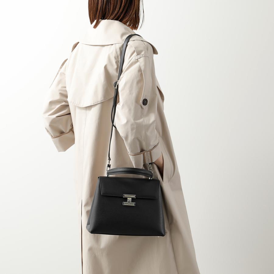CARBOTTI カルボッティ ハンドバッグ NEW LADY ニューレディ 323 レディース パルメラートレザー ショルダーバッグ シルバー金具 ロゴ 鞄 カラー2色の画像
