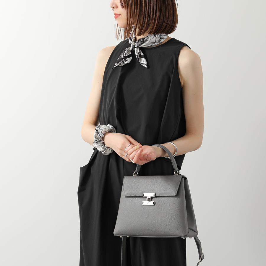 CARBOTTI カルボッティ ハンドバッグ NEW LADY ニューレディ 323 レディース パルメラートレザー ショルダーバッグ シルバー金具 ロゴ 鞄 カラー2色の画像