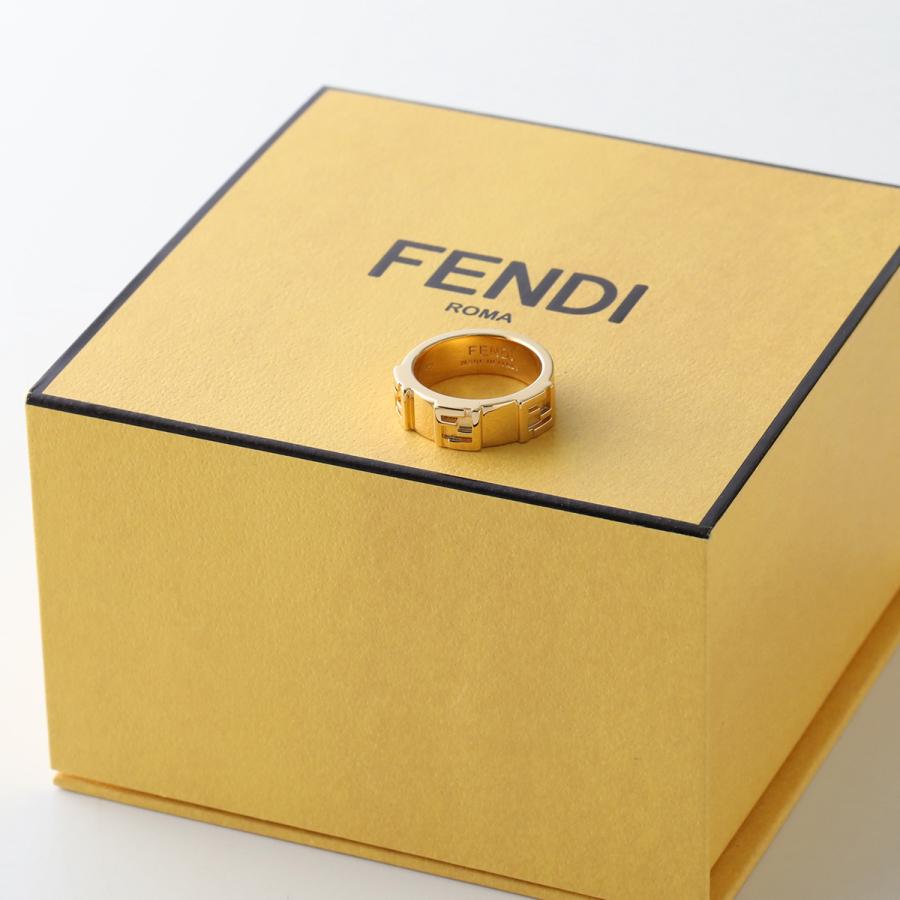 【FENDI】カーリグラフィ リング（箱付き） FENDI】カーリグラフィ リング（箱付き） - メルカリ