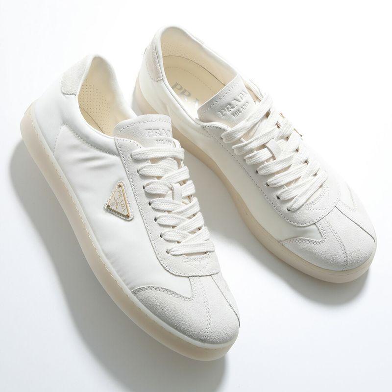 プラダ　　靴/バッグ 靴 スニーカー PRADA(プラダ) ロゴスニーカー 厚底スニーカー 靴 シューズ (PRADA