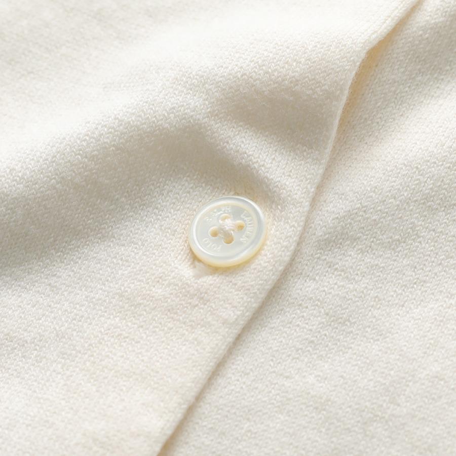 ポロラルフローレン Ｖネックカーディガン アイボリー ポニー刺繍 POLO RALPH LAUREN（ポロ・ラルフローレン） カーディガン VN PP CARDI