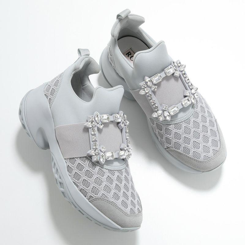 ★ROGER VIVIER/ロジェヴィヴィエ★ゴメッティーヌフラットシューズ37 Roger Vivier（ロジェヴィヴィエ） スニーカー VIV RUN STRASS