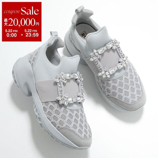 Roger Vivier（ロジェヴィヴィエ） スニーカー VIV RUN STRASS BUCKLE