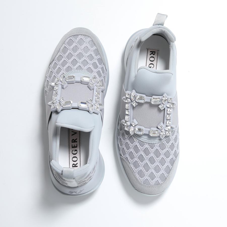 Roger Vivier（ロジェヴィヴィエ） スニーカー VIV RUN STRASS BUCKLE