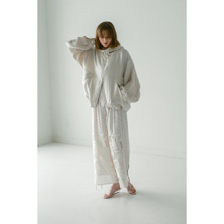 WHYTO. ホワイト イージーパンツ lace combination pants WHT26HPT4063