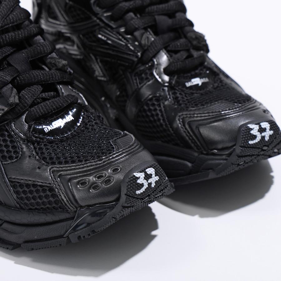 【サイズ限定特価】BALENCIAGA バレンシアガ スニーカー Runner ランナー 677402 W3RB1 レディース メッシュ ロゴ シューズ 靴 1000/BLACK 【35のみ】の画像