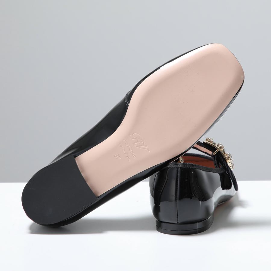 Roger vivier ロジェヴィヴィエ バレエシューズ ビジュー 37.5 【公式
