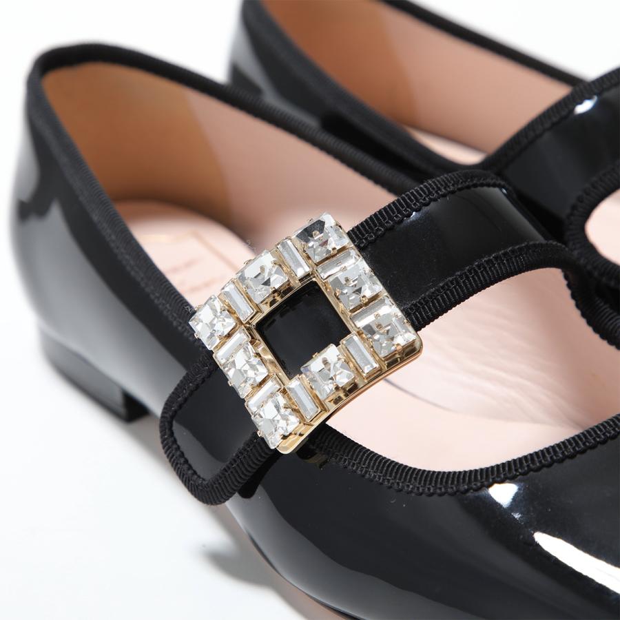 ROGER VIVIER ロジェヴィヴィエ バレエシューズ TRES VIVIER STRASS B BABIES BALL 10 RVW44931980D1P レディース 靴 B999 RVW44931980D1PB999の画像