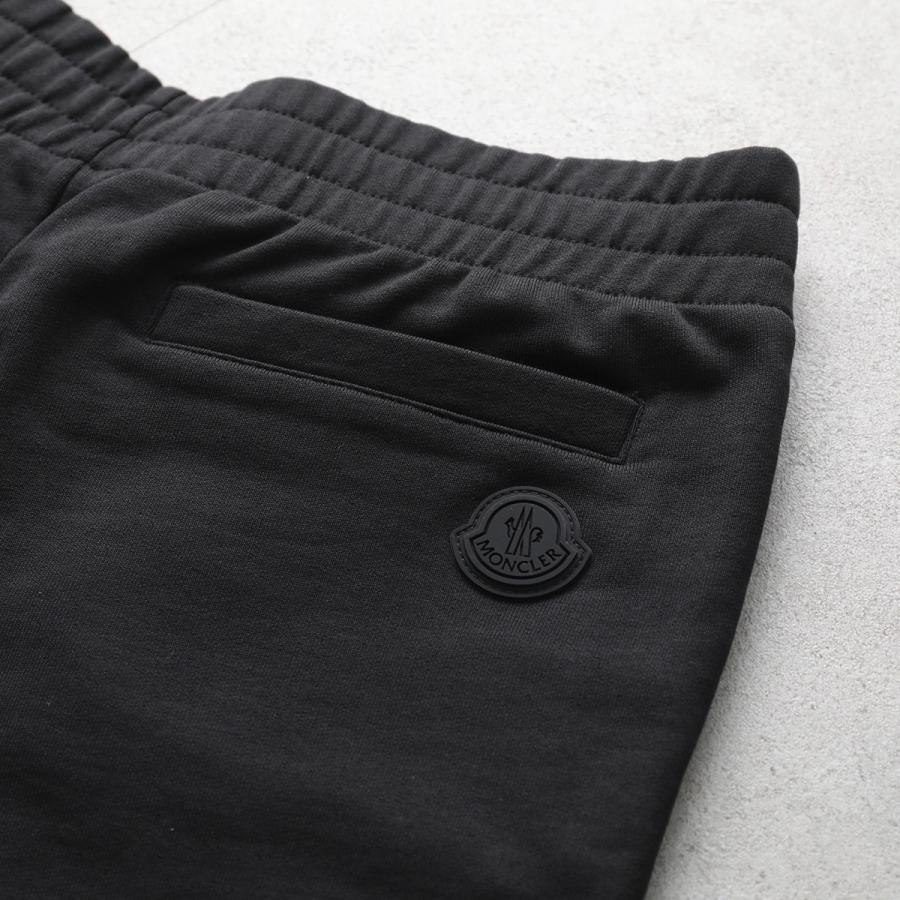 MONCLER Matt Black モンクレール マットブラックコレクション スウェットパンツ 8H00012 809KR メンズ 黒タグ 999 J20918H00012809KR999の画像