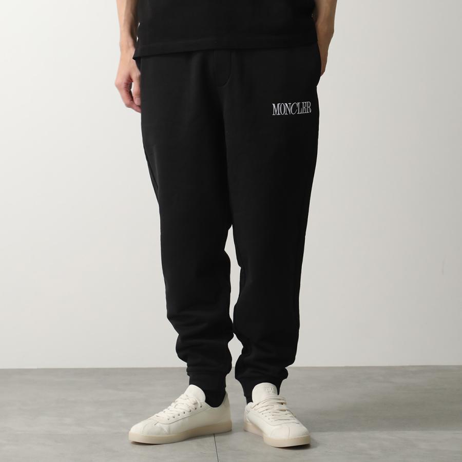 MONCLER Matt Black モンクレール マットブラックコレクション スウェットパンツ 8H00012 809KR メンズ 黒タグ 999 J20918H00012809KR999の画像
