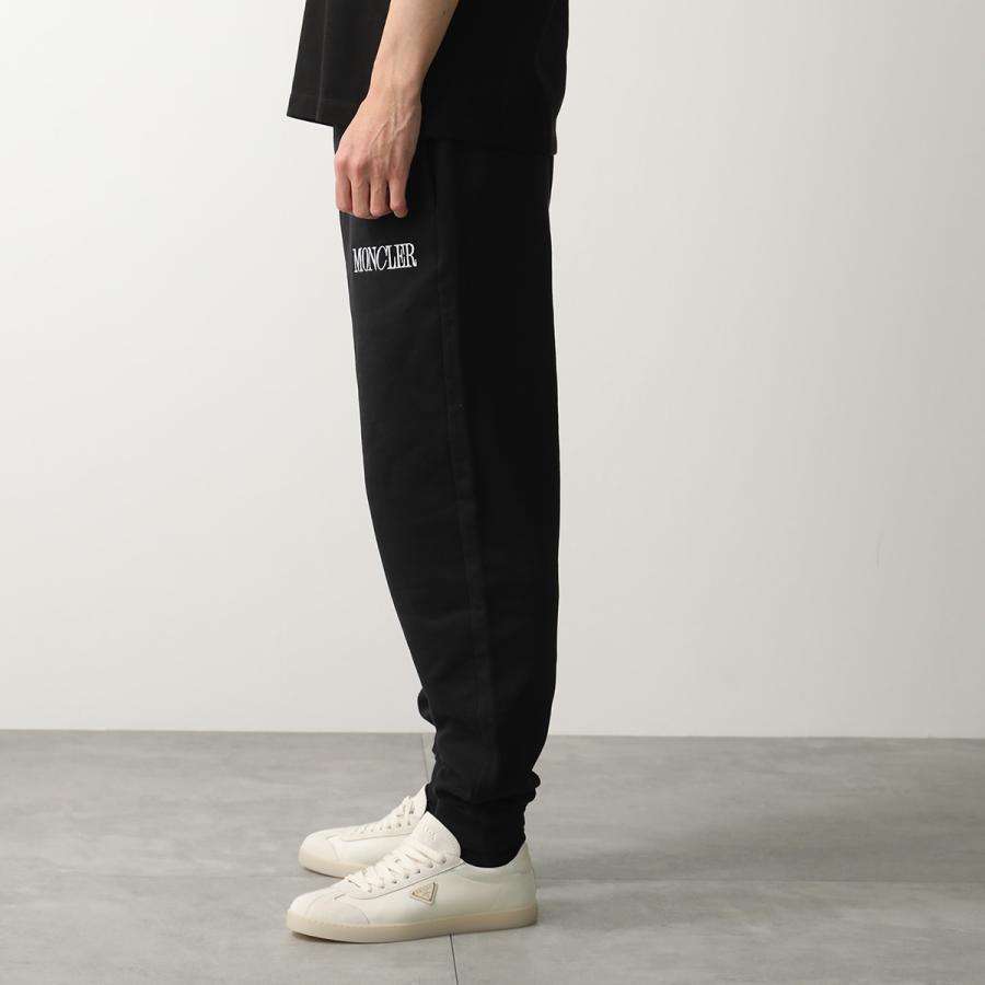 MONCLER Matt Black モンクレール マットブラックコレクション スウェットパンツ 8H00012 809KR メンズ 黒タグ 999 J20918H00012809KR999の画像