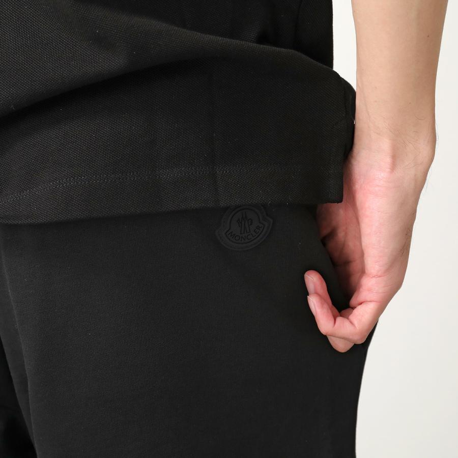 MONCLER Matt Black モンクレール マットブラックコレクション スウェットパンツ 8H00012 809KR メンズ 黒タグ 999 J20918H00012809KR999の画像