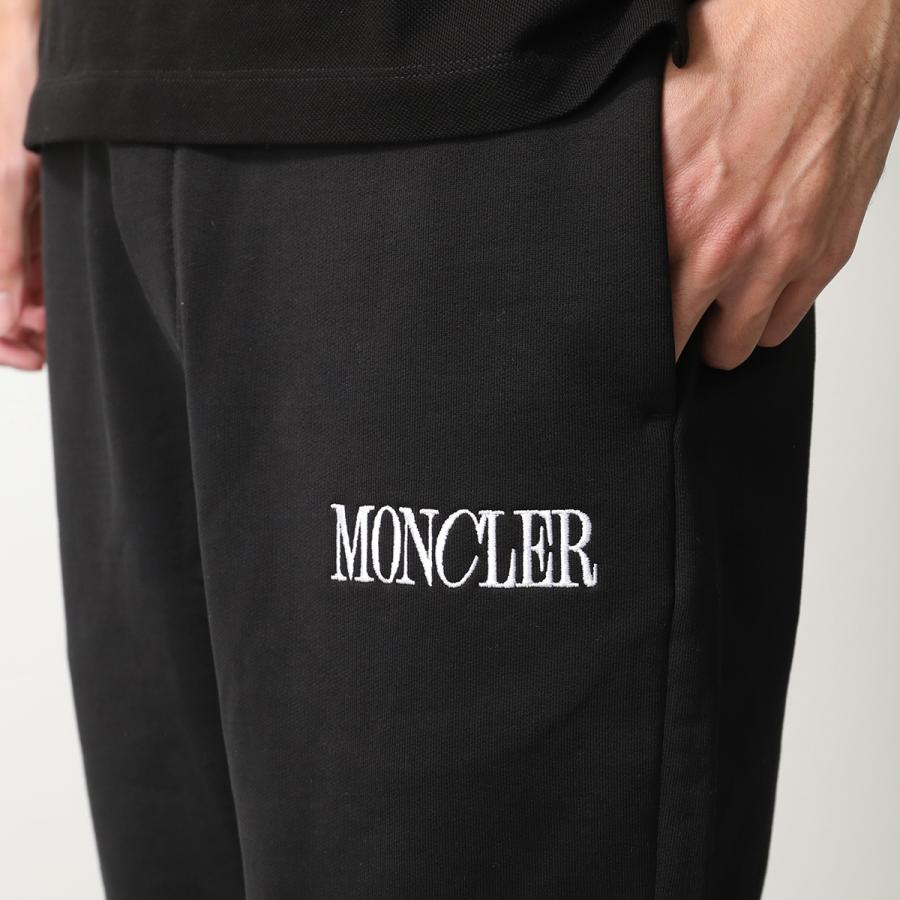 MONCLER Matt Black モンクレール マットブラックコレクション スウェットパンツ 8H00012 809KR メンズ 黒タグ 999 J20918H00012809KR999の画像
