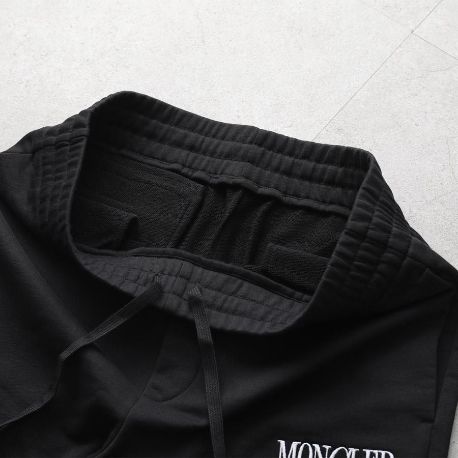 MONCLER Matt Black モンクレール マットブラックコレクション スウェットパンツ 8H00012 809KR メンズ 黒タグ 999 J20918H00012809KR999の画像