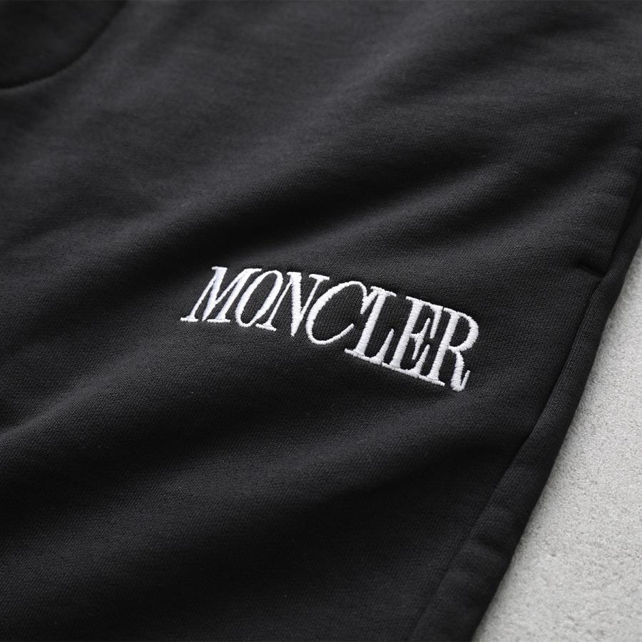 MONCLER Matt Black モンクレール マットブラックコレクション スウェットパンツ 8H00012 809KR メンズ 黒タグ 999 J20918H00012809KR999の画像