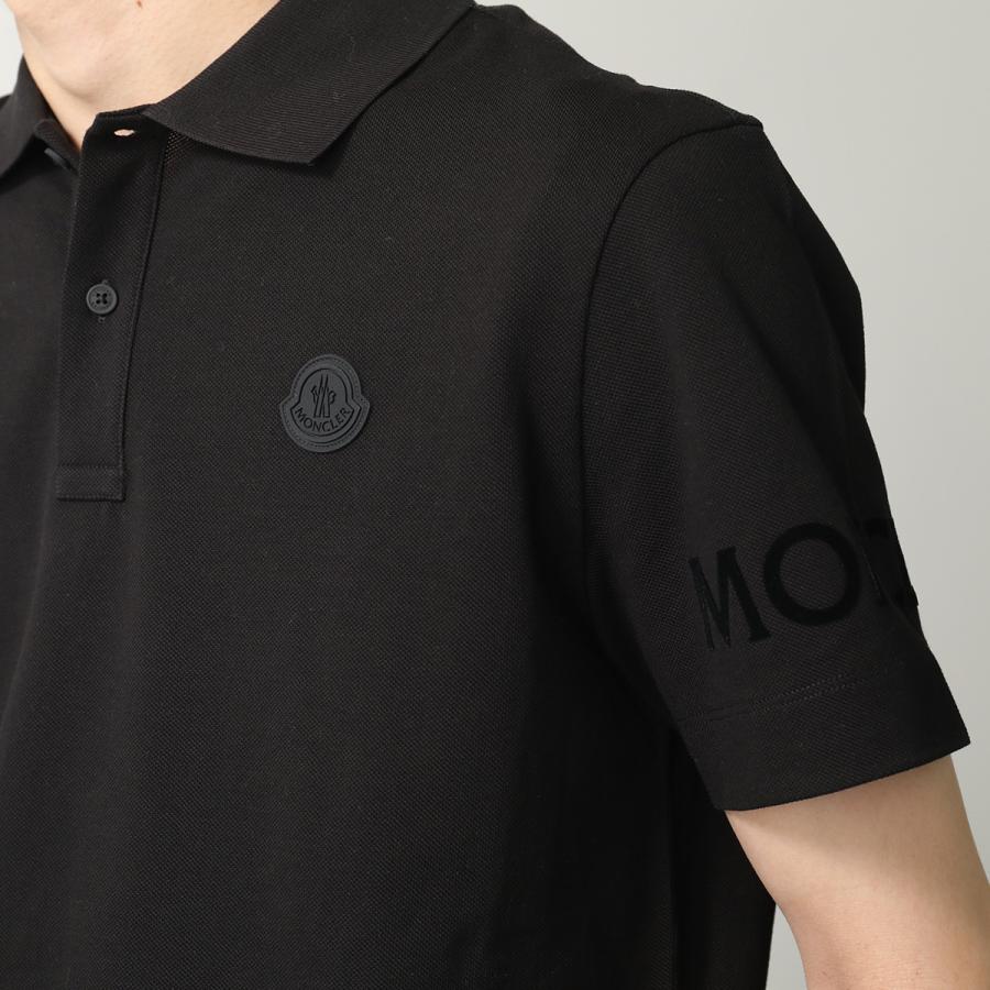 MONCLER ブラック ポロシャツ MONCLER（モンクレール） MONCLER Matt Black マットブラック