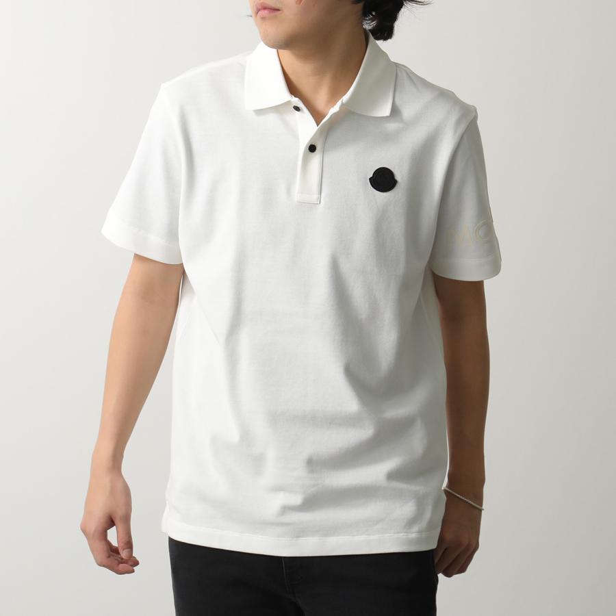 【値下げ中】MONCLER ホワイト ポロシャツ M 古着 中古・古着通販】MONCLER (モンクレール) ポロシャツ ホワイト サイズ