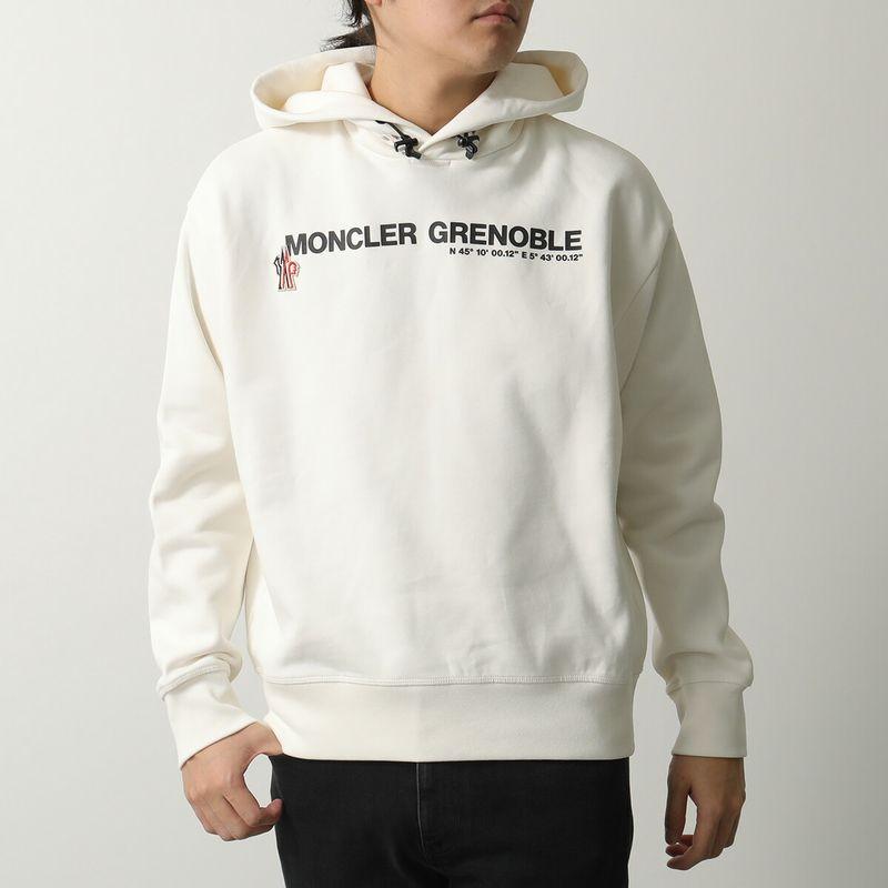 MONCLER ホワイト レース袖 トップス タグ、ハンガー付き MONCLER Tapered cotton-jersey track pants | NET-A-PORTER