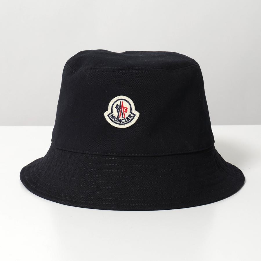 MONCLER モンクレール バケットハット 3B00041 M6714 メンズ リバーシブル ロゴ アイコンパッチ 帽子 P77 3B00041M6714P77の画像
