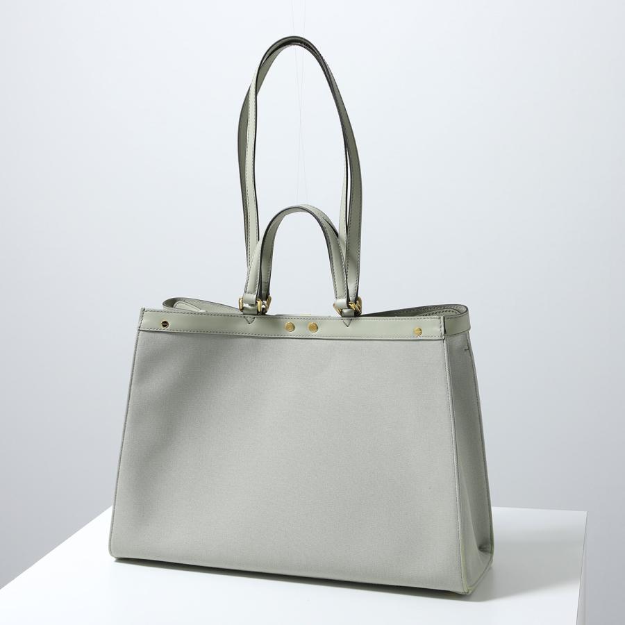 FENDI「フェンディ」手提げ袋　ホワイト　緑　手提げバッグ　　巾着袋　付属品付き　 FENDI（フェンディ） （新品・未使用品）フェンディ ズッカ バゲット