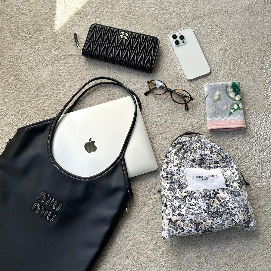 miu miu（ミュウミュウ） トートバッグ 5BG231 2CRW レディース レザー