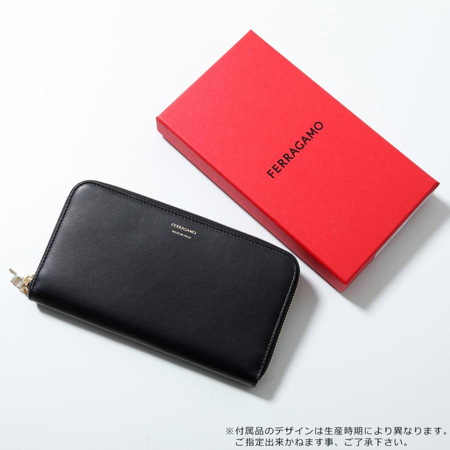 FERRAGAMO（フェラガモ） ラウンドファスナー長財布 22 0795 775336