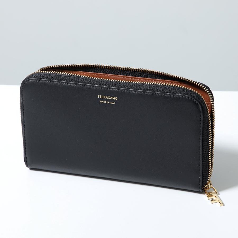 FERRAGAMO（フェラガモ） ラウンドファスナー長財布 22 0795 775336