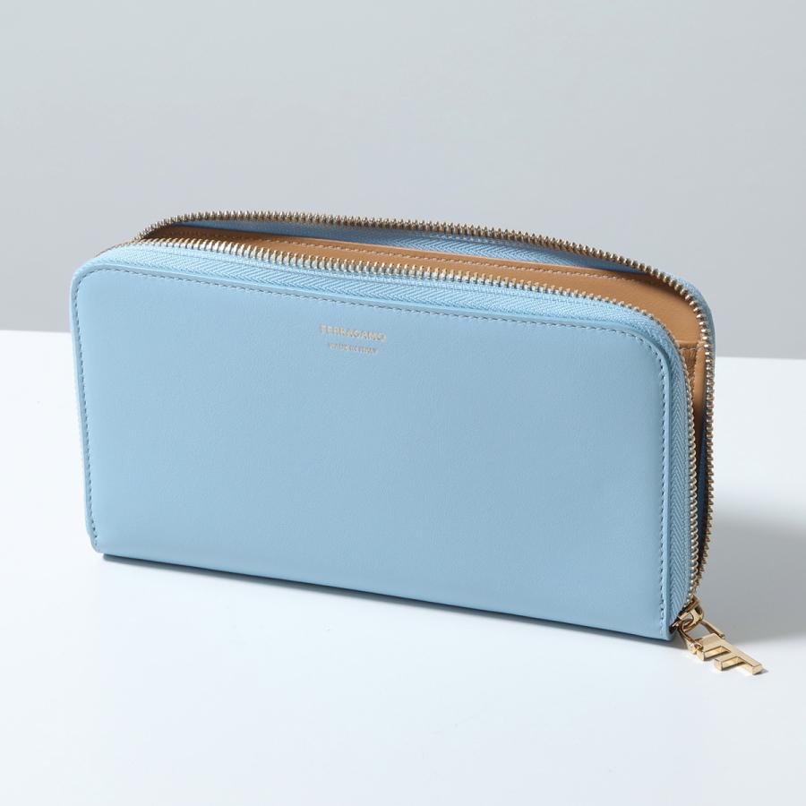 FERRAGAMO（フェラガモ） ラウンドファスナー長財布 22 0795 775336