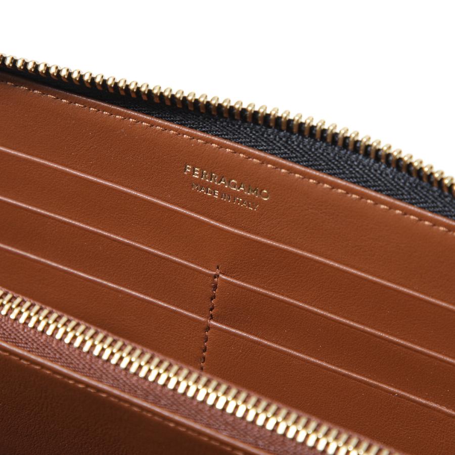 FERRAGAMO（フェラガモ） ラウンドファスナー長財布 22 0795 775336
