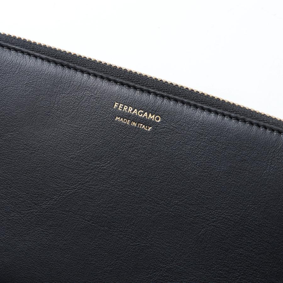 新品 フェラガモ FERRAGAMO 長財布 ウォレット ブラック 黒 FERRAGAMO（フェラガモ） 財布 長財布 ガンチーニ コンチネンタル