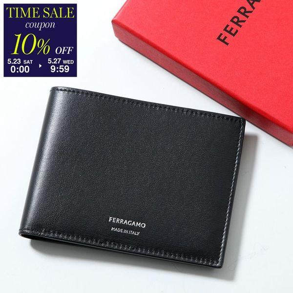 FERRAGAMO（フェラガモ） 二つ折り財布 66 1325 770089 メンズ レザー