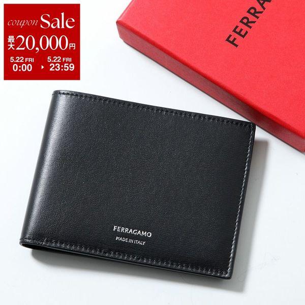 FERRAGAMO（フェラガモ） 二つ折り財布 66 1325 770089 メンズ レザー