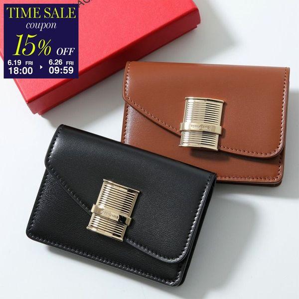 【新品未使用】FERRAGAMO ケース/名刺入れ FERRAGAMO（フェラガモ） 名刺入れ 22 0680 775209 775210 レディース