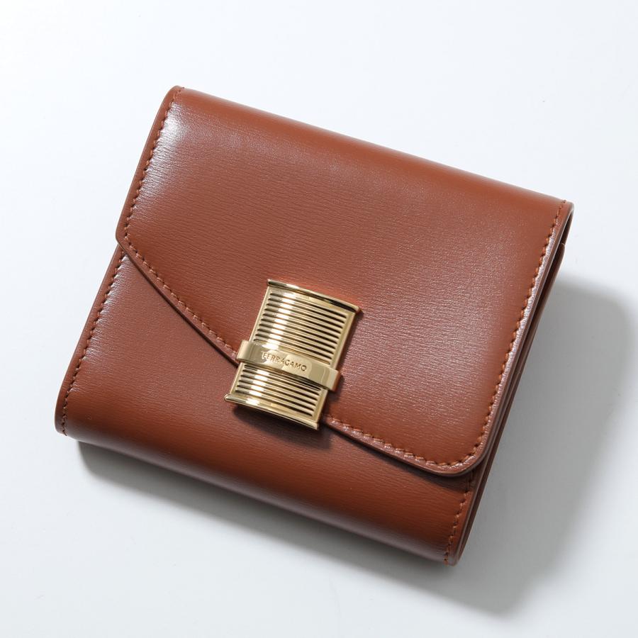 FERRAGAMO（フェラガモ） 三つ折り財布 FIAMMA フィアンマ 22 0696