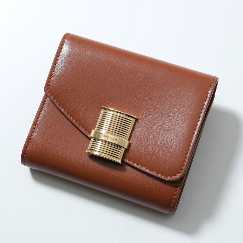 FERRAGAMO（フェラガモ） 三つ折り財布 FIAMMA フィアンマ 22 0696
