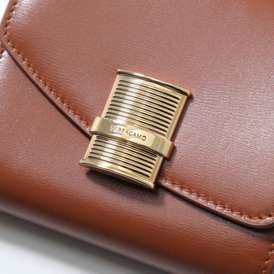 FERRAGAMO（フェラガモ） 三つ折り財布 FIAMMA フィアンマ 22 0696
