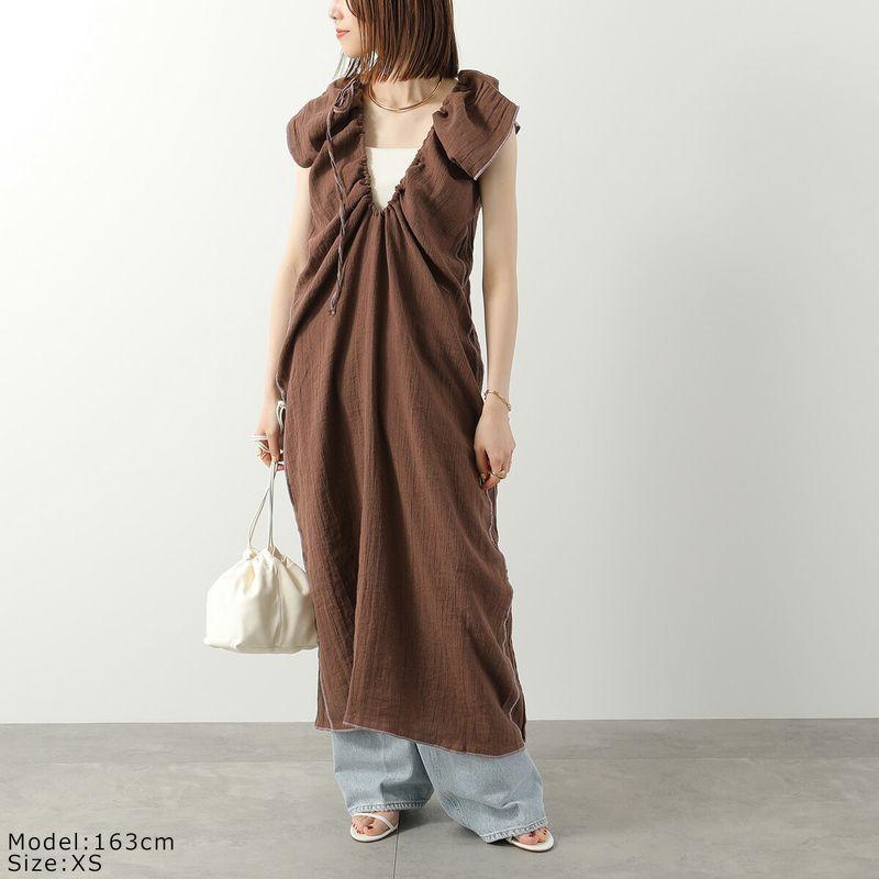 baserange リネンワンピース BASERANGE（ベースレンジ） ワンピース MAX DRESS DRMA CL レディース