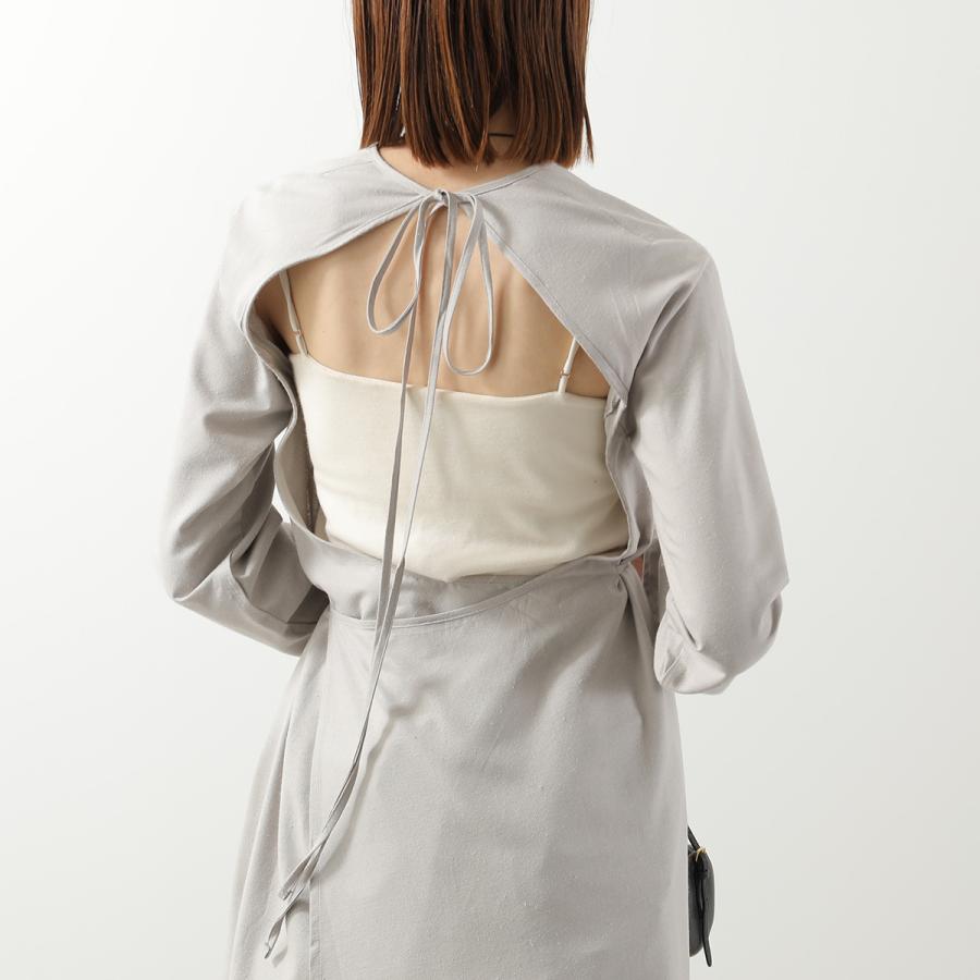 BASERANGE（ベースレンジ） ワンピース LONG SLEEVE APRON DRESS DRLSA